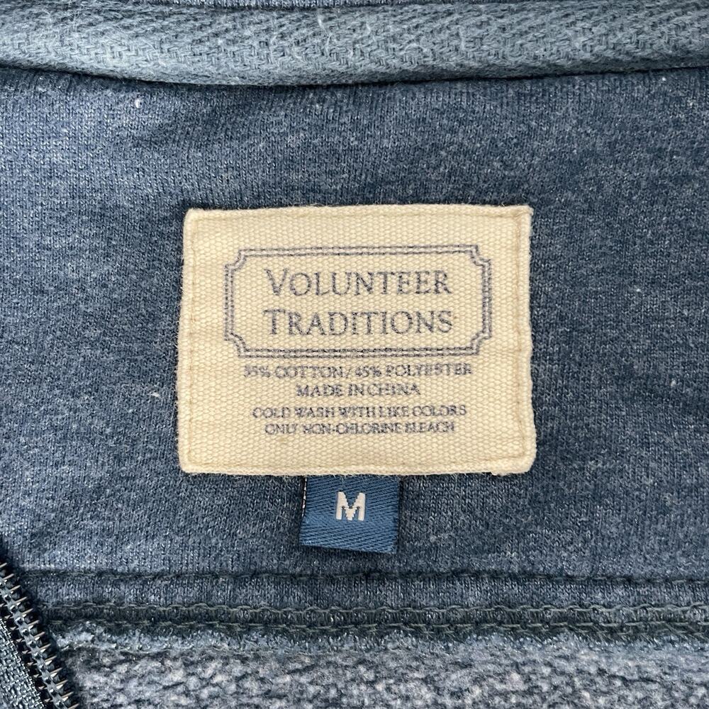 Volunteer Traditions Tennessee Volunteers UT Quarter-zip Pullover Navy Blue Med - Picture 3 of 5